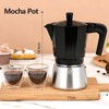 VINATO Induction Caffettiera, Caffettiera Moka Express 6 Tazze, Adatta a
