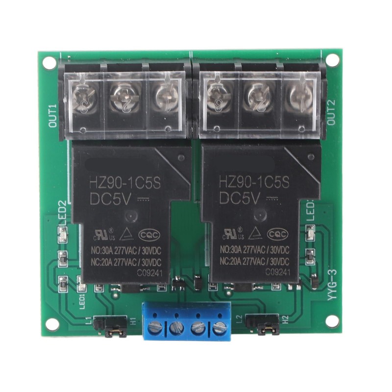 High Performance Two-Way Bidirectional Two-Way Relay Module, 30A Relay Module,