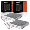 A-Premium 2 filtros de aire de cabina con carbón activado