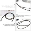 Beaupretty 2pcs Rustic Eyeglass Chain Wooden Bead Strap Retainer Strap
