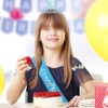 Blue 10th Birthday Crown and Sash Girls 10th Birthday Decoration