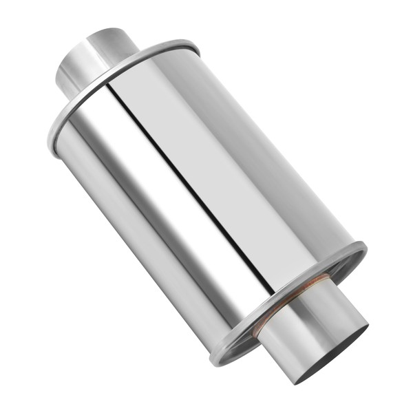 Piclafe 3'' Ultra Quiet Resonator, 304 Stainless Steel Muffler, 3''