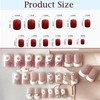 Cute False Nails, Extra Short Nail Tips Square Press On