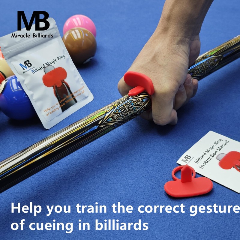 Professional Billiards Training Aids Ring, Improve Pool Skills Perfect for