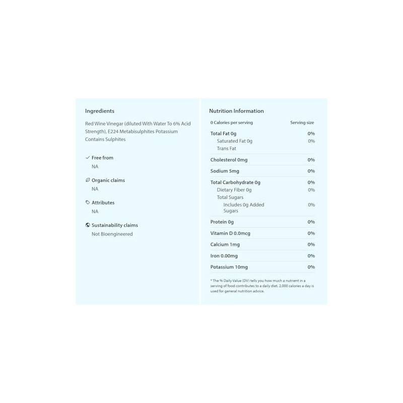 Arrezzio Red Wine Vinegar | Imported from Italy | 16.9