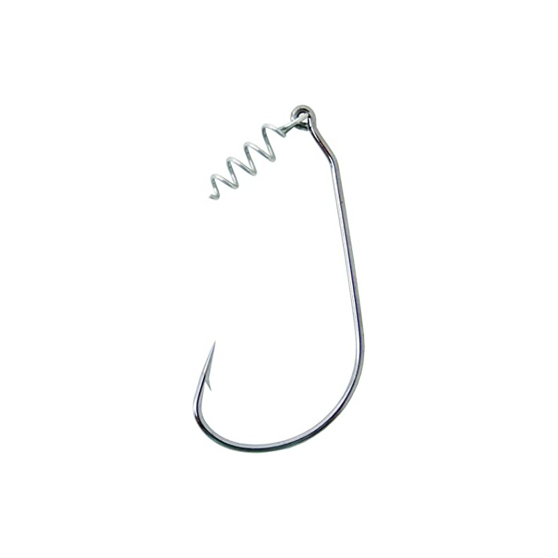 Mustad UltraPoint Impact Soft Plastics Wide Gap 28-Degree Bend Hook
