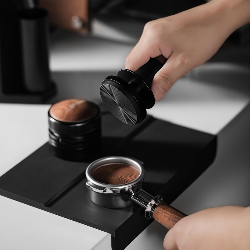 MHW-3BOMBER Constant Pressure 58.35 mm, Coffee Tamper with Titanium Coating,