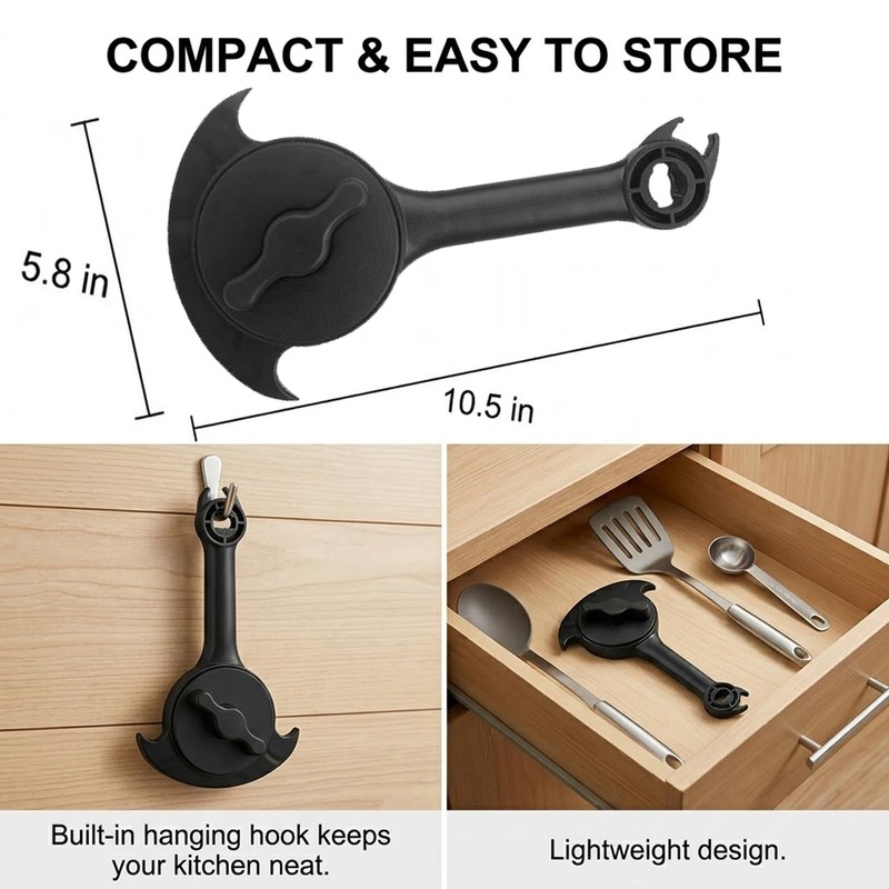 Jar Openers for Seniors, 5-in-1 Can Opener for for Seniors