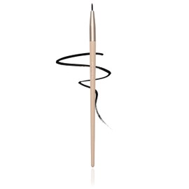 Milagro Beauty Liner Brush 64 Ultra Soft Bristles Extra Fine Bristles Eyeliner Makeup Tool Wooden Handle Aluminium Ferrule