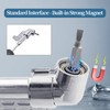 SI SEN Angle Screwdriver Attachment, Set of 12 Electric Screwdrivers,