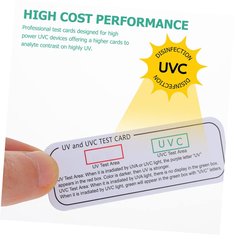 NOLITOY Uv Test Cards Set 10pcs High Contrast Test Cards