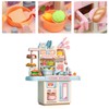 Simulated Kitchen Counter Toy Realistic Electronic Pretend Kitchen Counter for