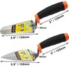 ESreake 2 Pcs Pointing Trowel and Gauging Trowel Set,6" Masonry