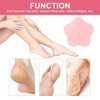 3PCS Shower Foot and Back Scrubber Silicone Wall Mounted Bath