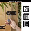MASTER LOCK Heavu Duty Padlock [Key] [Laminated Steel] [Weatherproof] [XL