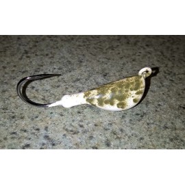T&A JIGS 10 BANANA Blackfish Jigs  WHITE LEGGER COLOR TOG Jig Heads Tautog T&A JIGS  - 3/8oz