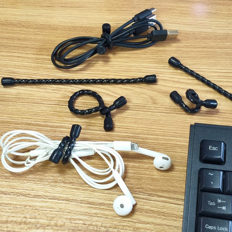 ITROLLE 20PCS (10PCS 4-inch and 10PCS 6-Inch) Cable Zip Ties