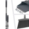 Broom and Dustpan Set, Dust pan with Long Handle, Broom