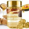 Layhomo Suero Para El Tratamiento Del Cabello,60 Cápsulas Aceite De