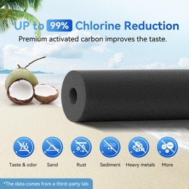 Purewell BB8 Black Purification Elements, Replacement Filters for PB/BB8 Purification Elements and Gravity Water Filter System