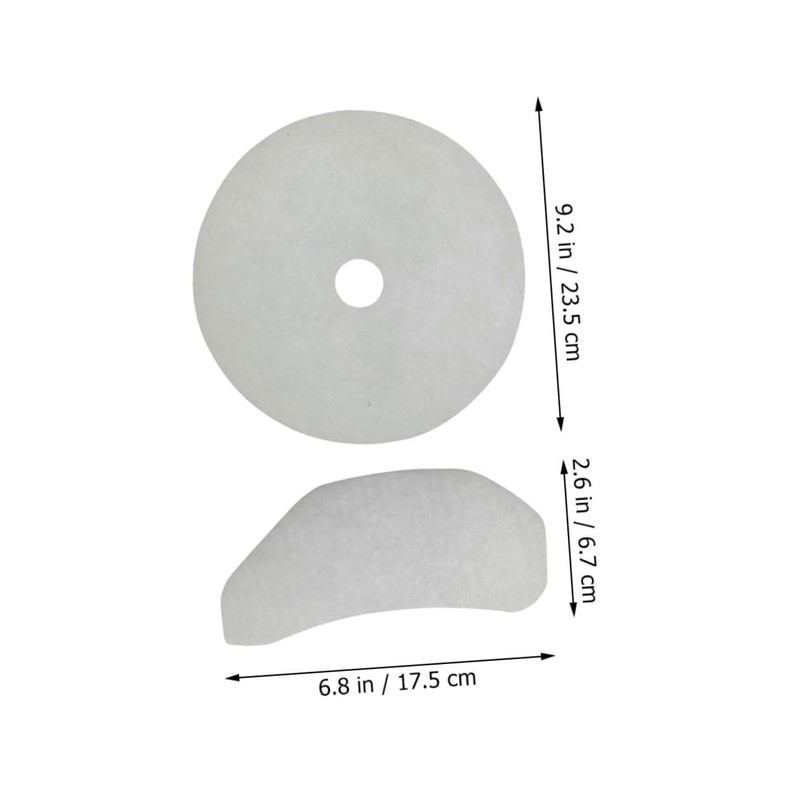 OSALADI 2pcs Filter Cotton Dryer Exhaust Air Intake Filters Kit