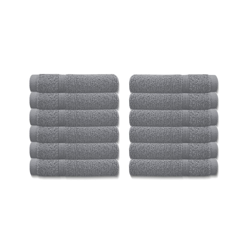 A & B TRADERS Premium Cotton Face Cloths Flannels Washcloth