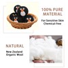 Pack of 6 Wool Dryer Balls, Muulaii Reusable Fabric Softener,