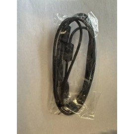 DAEC 6ft USB 2.0 Cable Dual Ferrite Chokes Type A to Type B Black