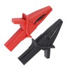 Haosie 2pcs Insulated Crocodile Clips, Crocodile Clip for 4 MM