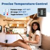 3316250.712 RV Single Zone Thermostat - Digital Display and Shock-Resistant,