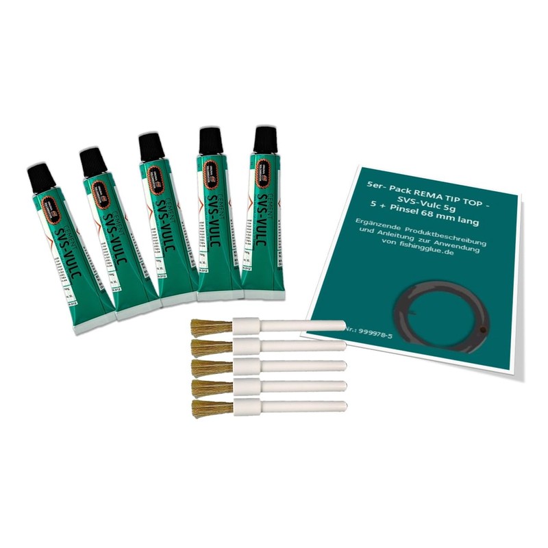 fishingglue.de SVS-Vulc Rubber Solution / Vulcanising Solution 5 g/ml +