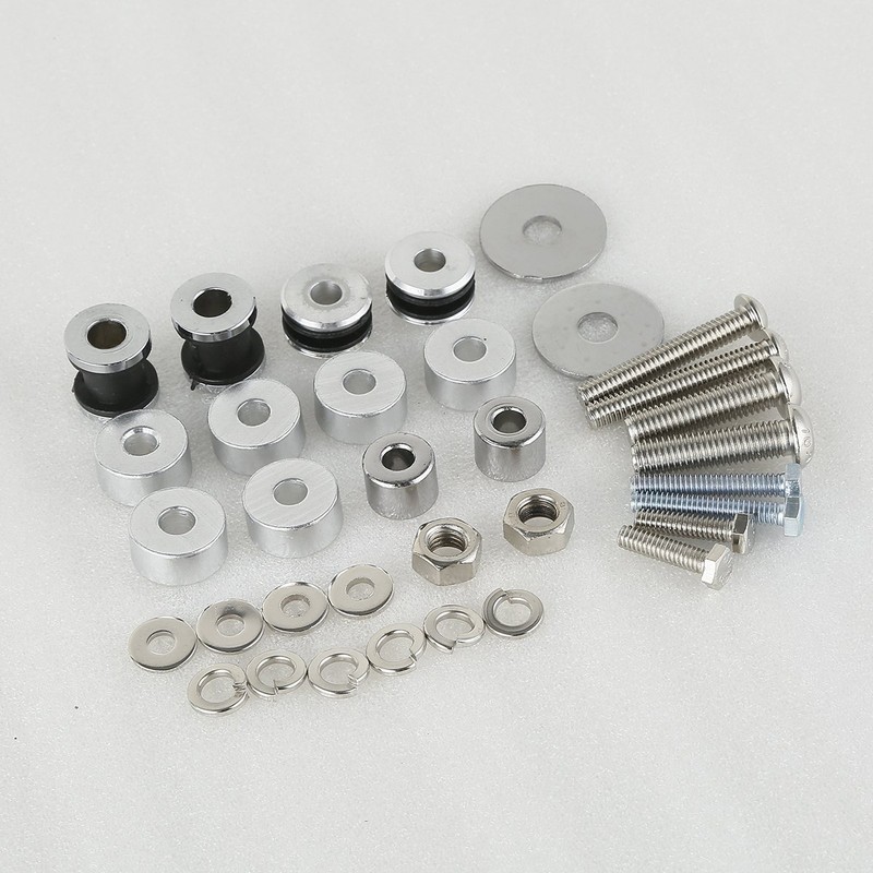 XFMT Detachable Two Up Luggage Rack Docking Hardware Kit Compatible