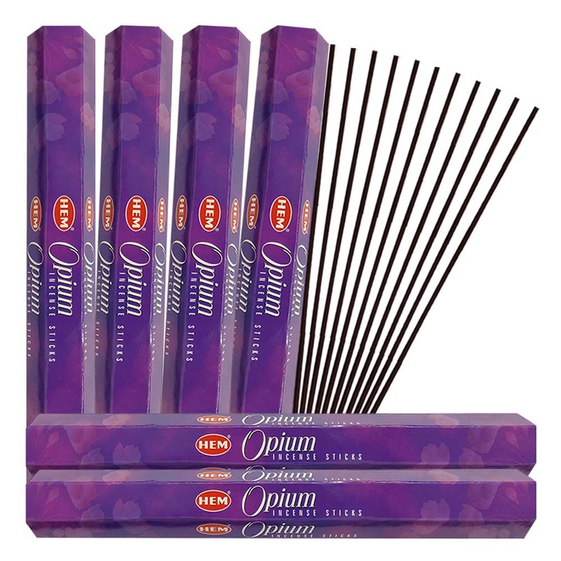 Opium Incense Sticks and Incense Stick Holder Bundle Insence Insense