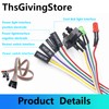 1 Pack Desktop Computer Case Motherboard On/Off/Reset/HDD Switch Power Cord