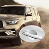 Front Left Exterior Handle Lock Cover, Door Handle Chrome Cover