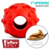 Jeffers Pet Natural Rubber Dog Chew Toy – Red Hollow