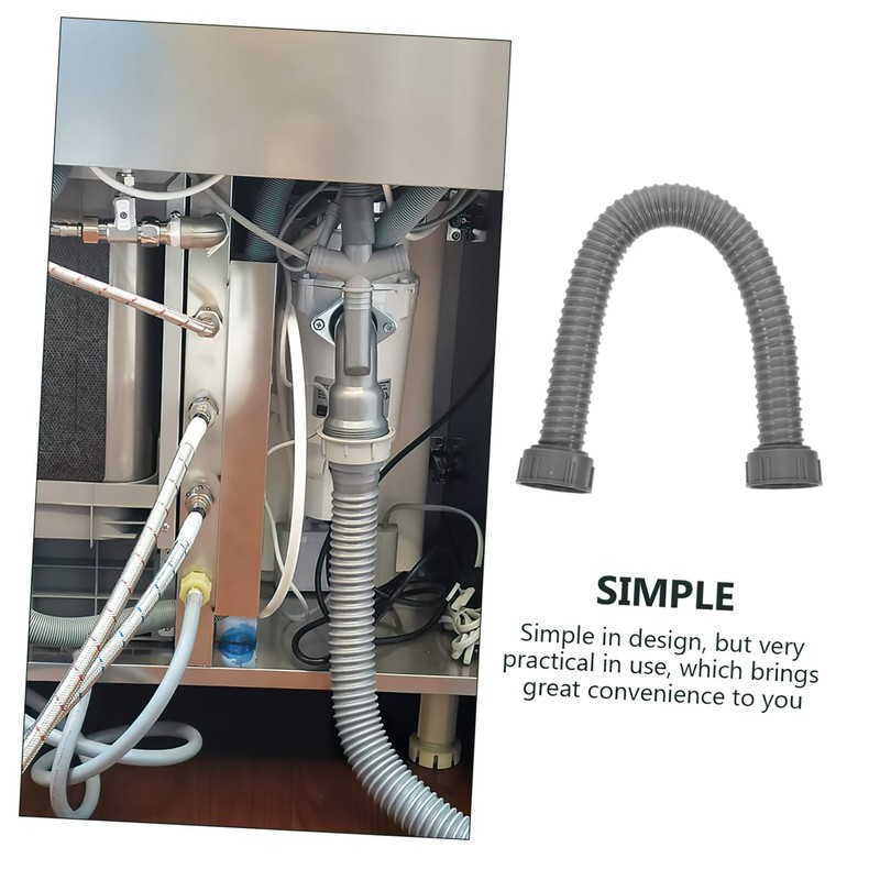 ARTIBETTER Flexible Drain Pipe with Internal Thread, Expandable Drain Pipe