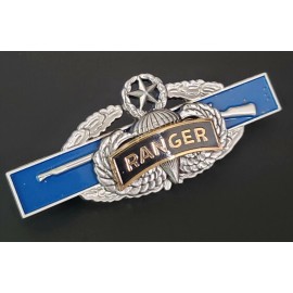 RANGER MASTER JUMP WINGS US Army Combat Infantry Badge CIB Airborne Pin