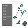 MOECSHSY Strimmer Spool for Bosch, Strimmer Wire, Trimmer Spool Line