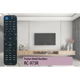 RC-973R RC973R Replacement Remote fit for Integra Network AV Receiver DRX-5.4 DRX-2.3 DRX-2.4 DRX-3.3 DRX-3.4 DRX-4.3 DRX-5.3 4573211159103