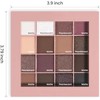 16 Color Eyeshadow Matte Eye Makeup, Waterproof, High Coloring, Glitter,