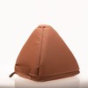 TOPFUND Quartz Singing Pyramid 4.5 inch with Artificial Leather Carrying
