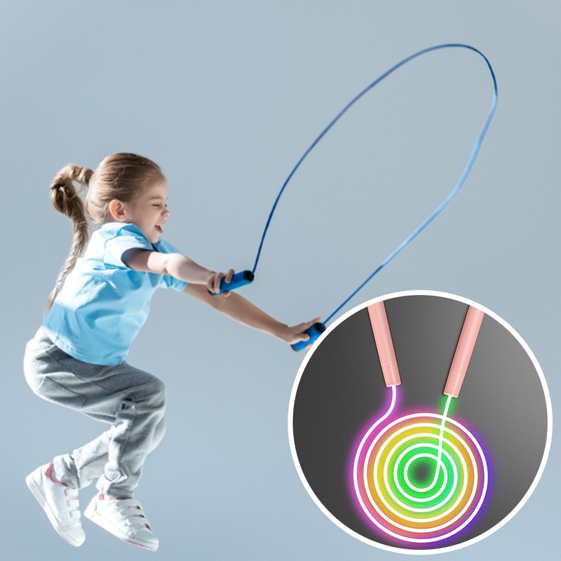 LED Jumping Rope for Kids Light Up Exercise Jump Rope