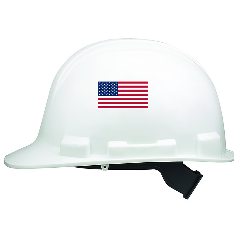 Rogue River Tactical Pack of 6 USA Flag Stickers United