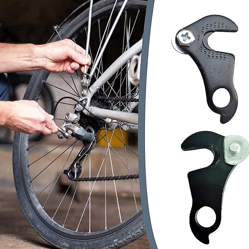 Rear Tail Hanger,Aluminium Alloy Rear Derailleur Hanger Dropout Lug Pull