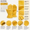 Heavy Duty Leather Work Gloves for Men & Women –
