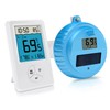 Pool Thermometer Floating Easy Read, Digital Wireless IPX8 Waterproof Thermometer