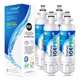 ICEPURE ADQ36006101 9690 Water Filter Fit for LG LT700P RWF1200A ADQ36006102