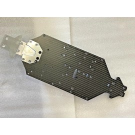 Arrma Tyhpon Carbon Fiber Chassis for 1/8 Arrma Outcast 6s BLX V1 - V5