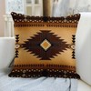 Emvency Throw Pillow Cover Santa Fe Creams South Western Decorative